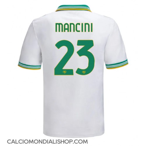 Maglie da calcio AS Roma Gianluca Mancini #23 Terza Maglia 2025-26 Manica Corta